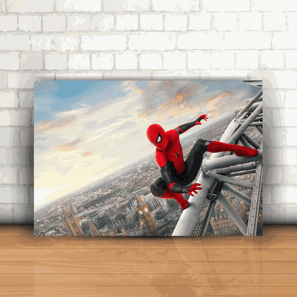 Placa Decorativa - Spider Man Mod. 08