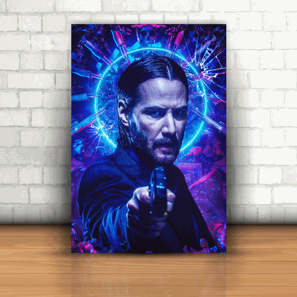 Placa Decorativa - John Wick Mod. 03