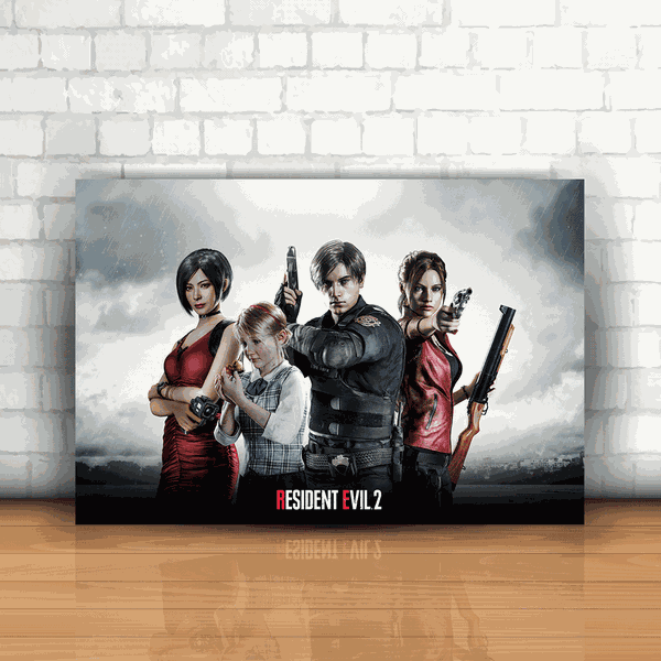 Placa Decorativa - Resident Evil Mod. 03