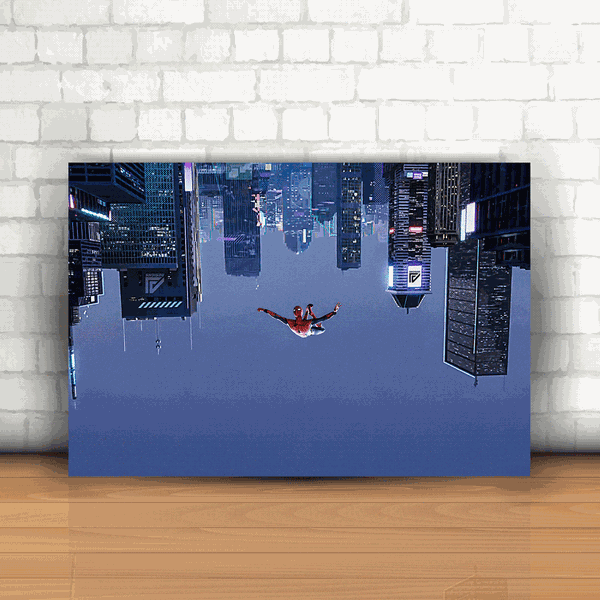 Placa Decorativa - Spider Man Mod. 04