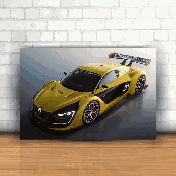 Placa Decorativa - Renault Sport