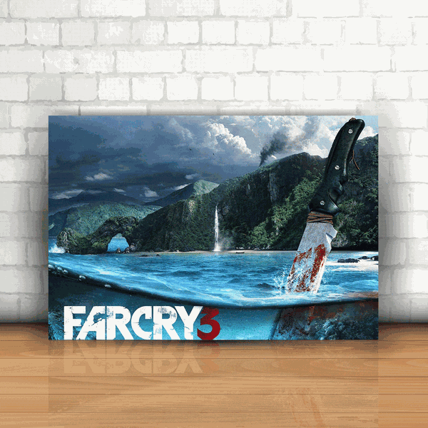 Placa Decorativa - Farcry 3