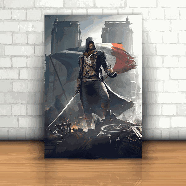 Placa Decorativa - Assassin's Creed Mod. 04