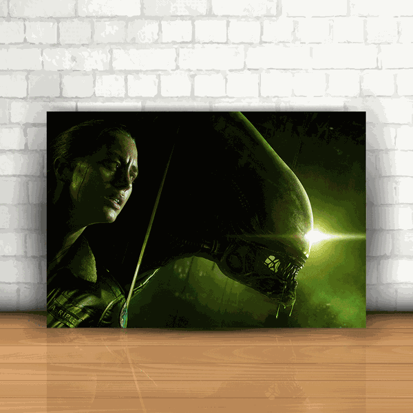 Placa Decorativa - Alien Isolation