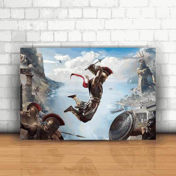 Placa Decorativa - Assassin's Creed Odyssey