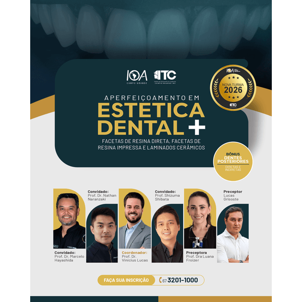 APERFEIÇOAMENTO EM ESTETICA DENTAL +