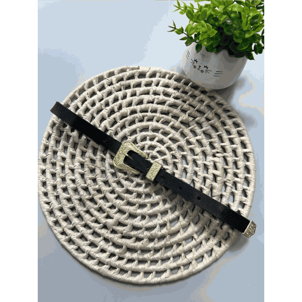 Cinto Country Boiadeira Preto