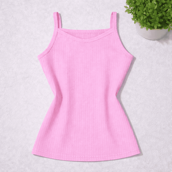 Blusa Feminina Regata Rosa Bebe