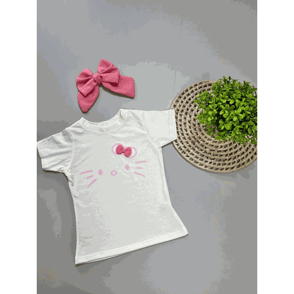 T-shirt Hello Kitty Rosa