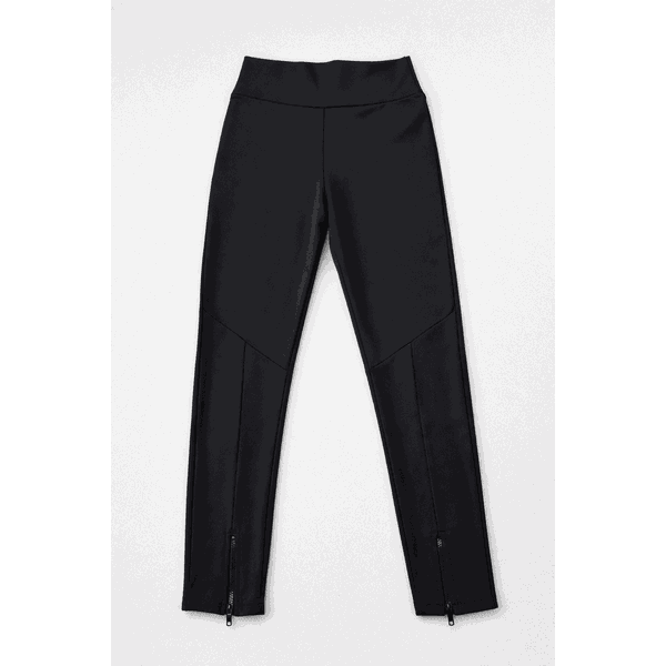 Calça Legging Zara Com Zíper Juvenil