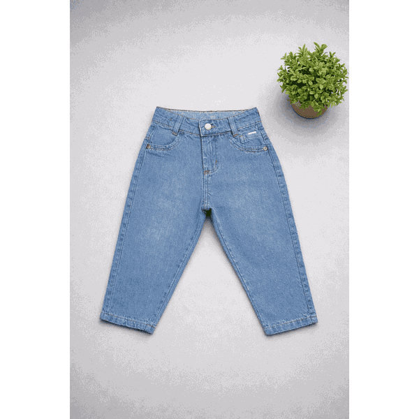 Calça jeans Claro infantil Menina premium Modelo Mom 