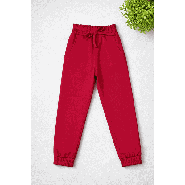 Calça jogger infantil Bengaline Pink