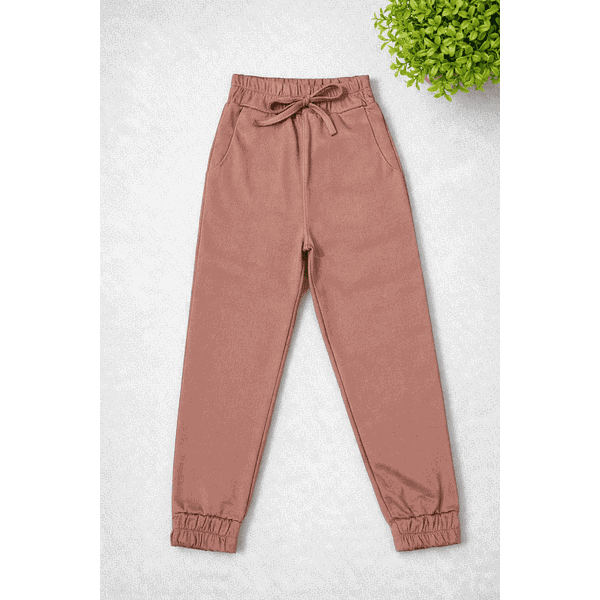 Calça jogger infantil Bengaline Rose 