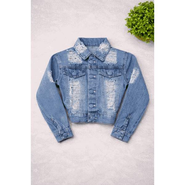 Jaqueta Jeans Tradicional Clara