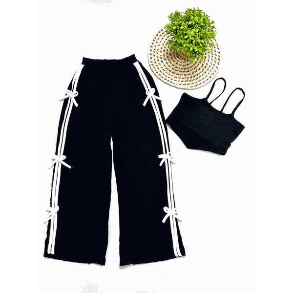 Conjunto Juvenil Laço Preto
