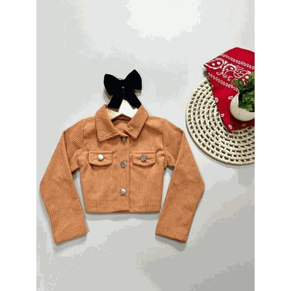 Jaqueta Cotele Marrom