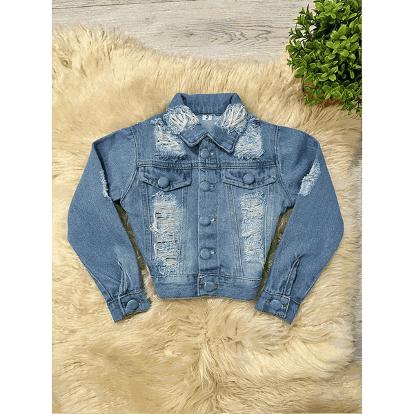 Jaqueta Jeans Tradicional Clara