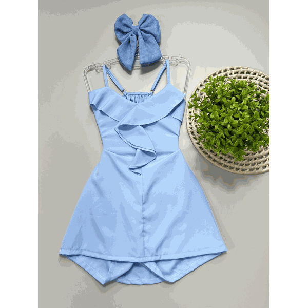 Macaquinho Candy Color Azul