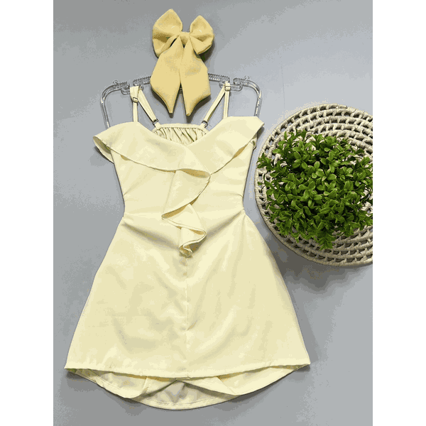 Macaquinho Candy Color Amarelo