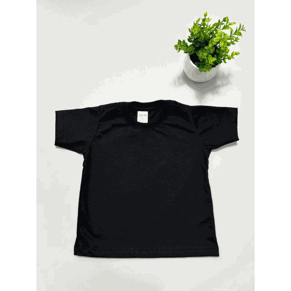 Camiseta Basica Masculina Preta