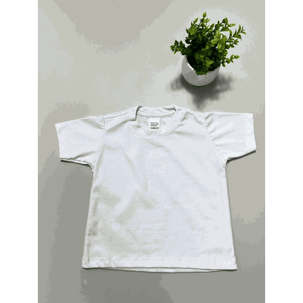 Camiseta Basica Masculina Branca