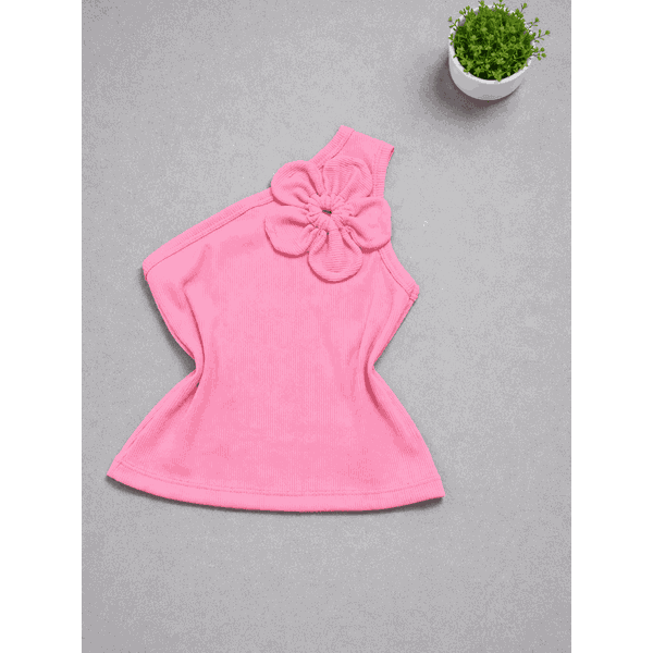 Blusa de Flor Rosa