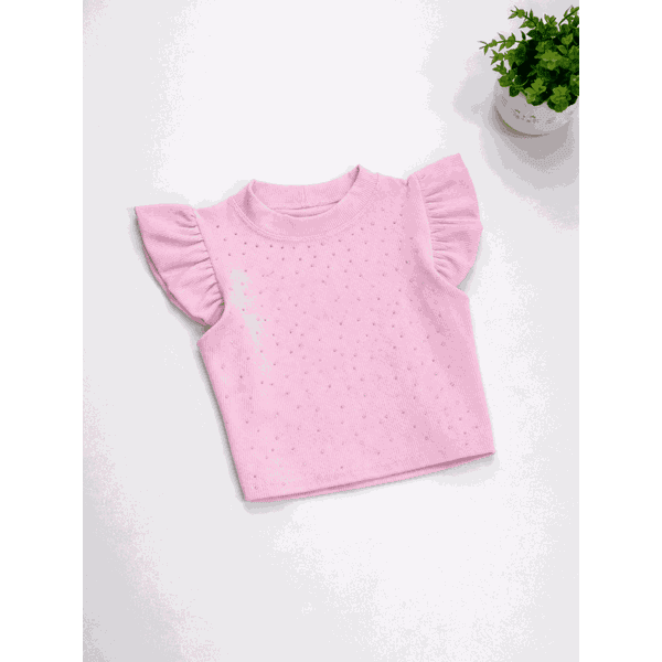 Blusa de Brilho Rosa