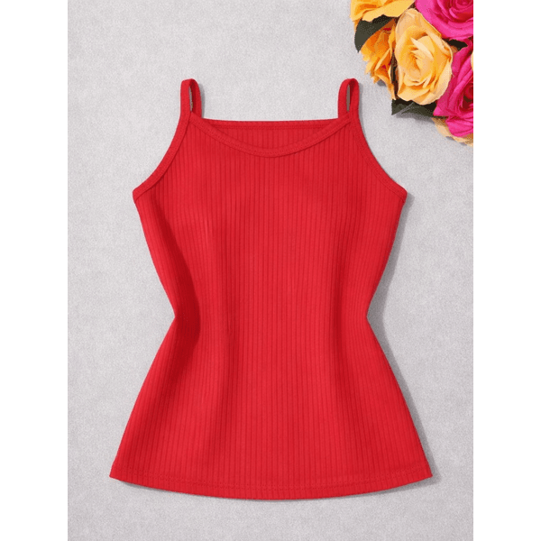 Blusa Feminina Regata Vermelha