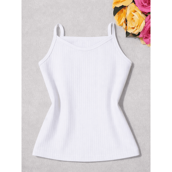 Blusa Feminina Regata Branca