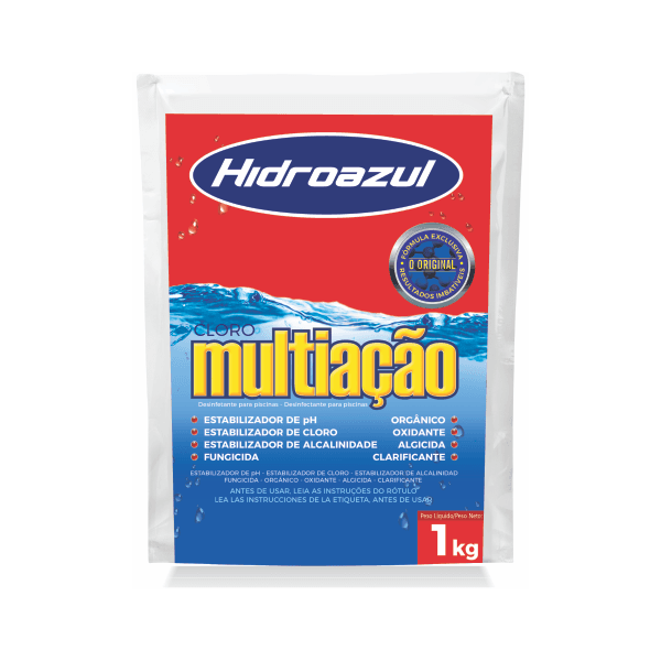 Cloro Para Piscina 1kg Multiação