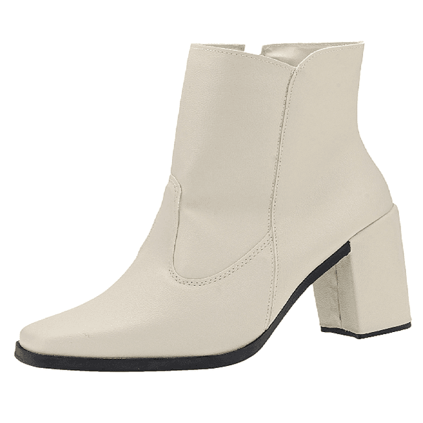 BOTA SALTO ALTO NAPA OFF WHITE