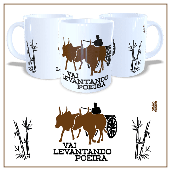 Caneca Poeira Branca