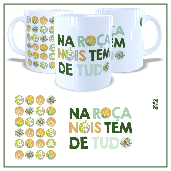 Caneca Tem de Tudo Branca