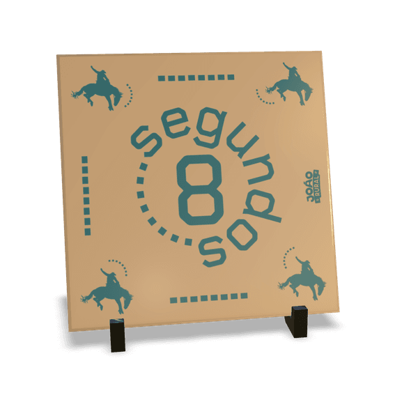 Azulejo 8 Segundos Color