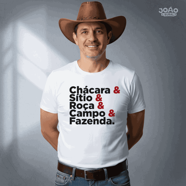 Camiseta Rural Branca