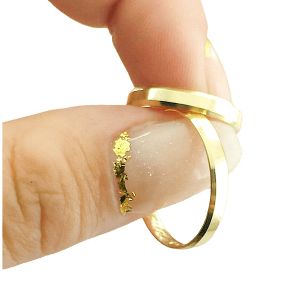 Alianças de Casamento Chanfrada Campinorte - 2,2mm