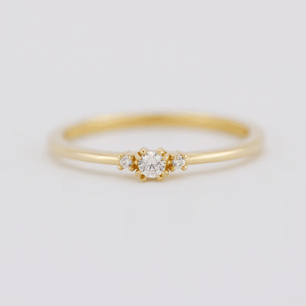 Anel de Noivado Foz do Iguaçu 0,10 Pts