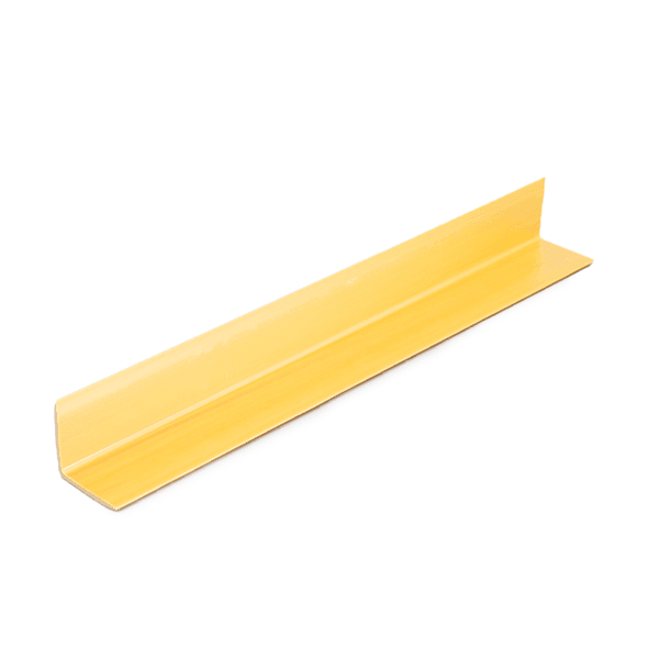 Kit 10 Cantoneiras em PVC 2,5 cm x 2,5 cm x 2 m Cerejeira