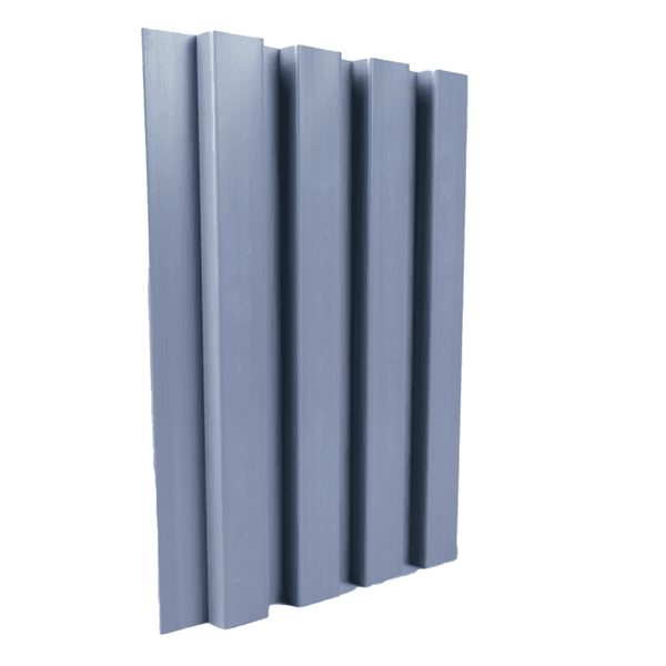 PAINEL RIPADO PREMIUM EM PVC CINZA 2,85M