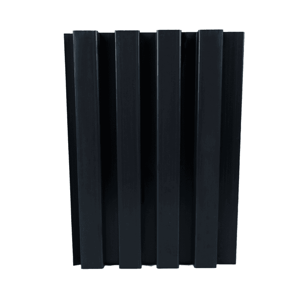 PAINEL RIPADO PREMIUM EM PVC PRETO 2,85M - Joiplastic