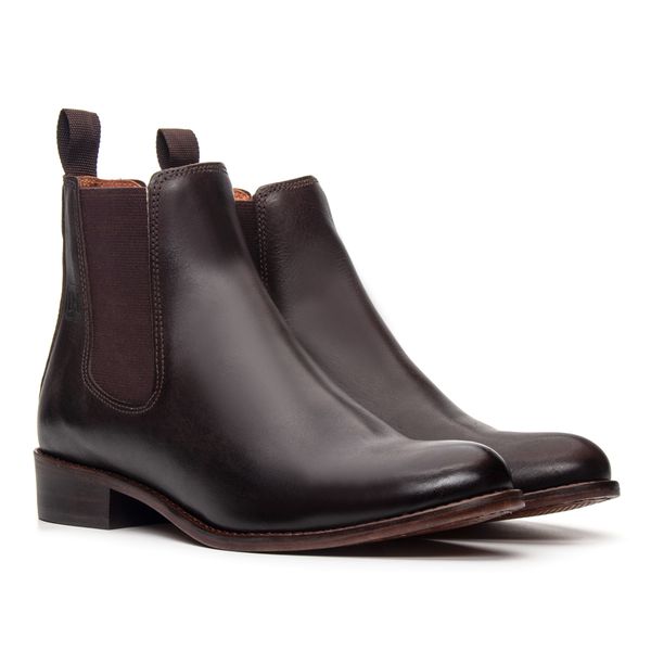 Bota Feminina Lisboa Café - Don Matuto | Botinas Premium