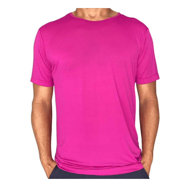 Camiseta Slim Esportiva Dry Fit Rouge