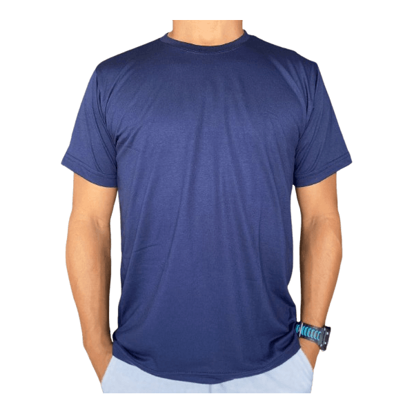 Camiseta Básica Unissex Azul Marinho