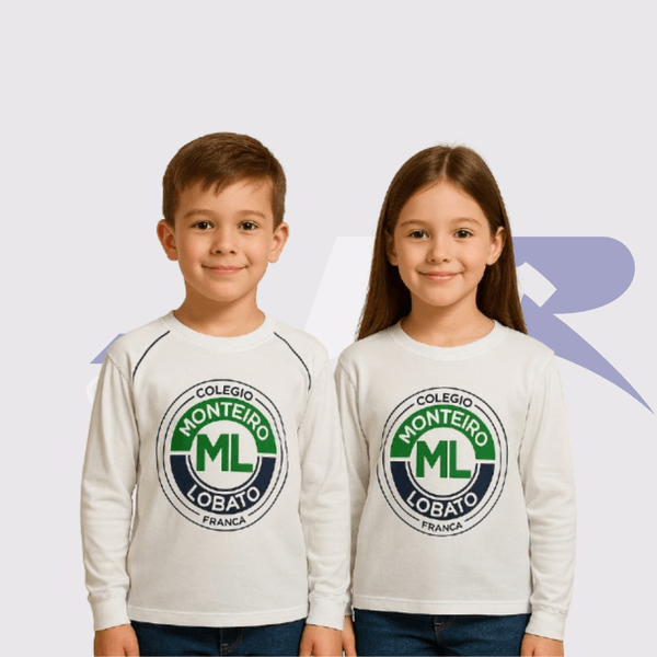 Camiseta Manga Longa Monteiro Lobato