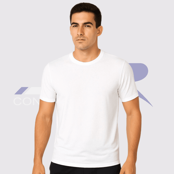 Camiseta Esportiva Poliamida Branca
