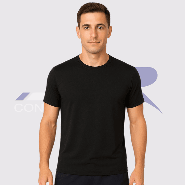 Camiseta Esportiva Poliamida Preto