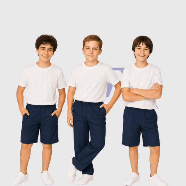 Kit 2 Shorts e 1 Calça Tactel 