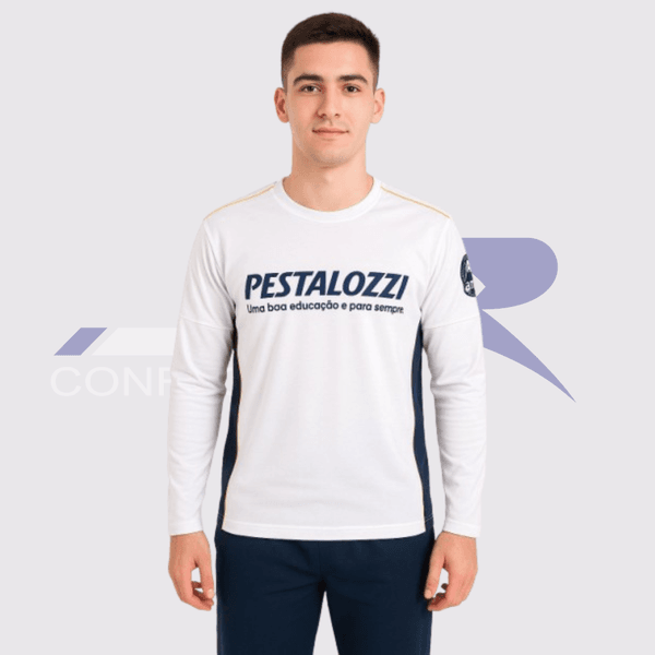 Camiseta Manga Longa Pestalozzi