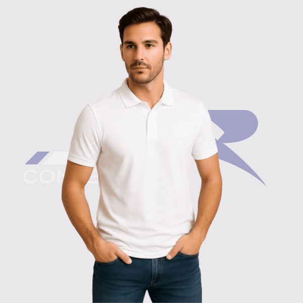 Polo Tradicional Branca