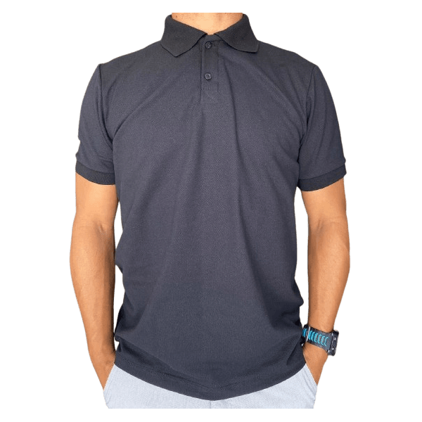 Polo Masculina Piquet P.A Preta